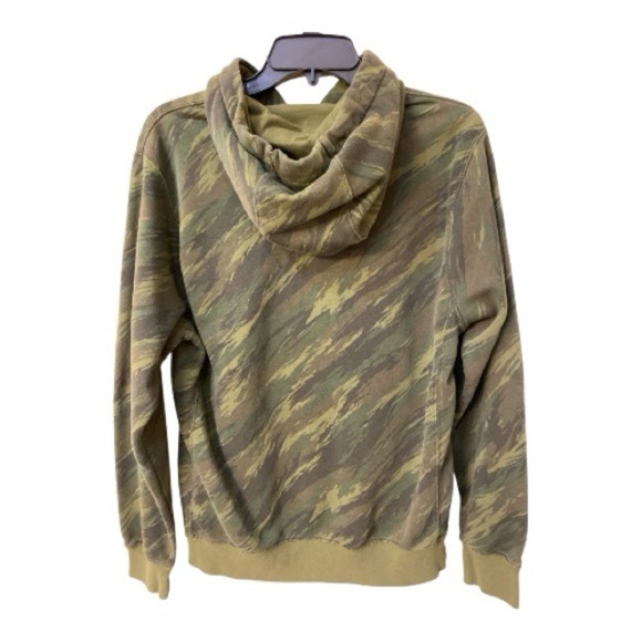 Nike Men's Green Camouflage Hoodie - Picture 2 of 3